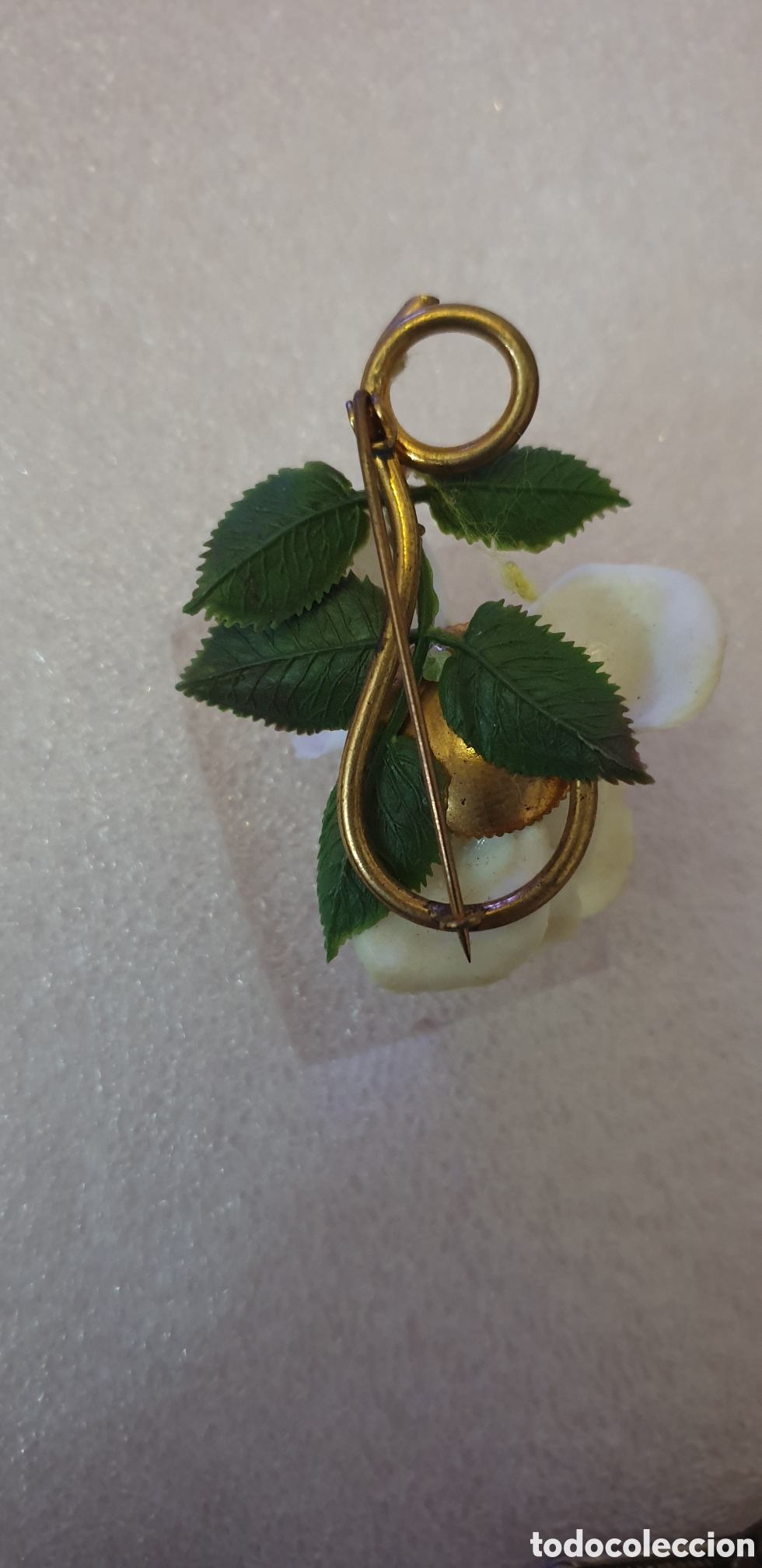 Vintage: Broche vintage rosa - Foto 2