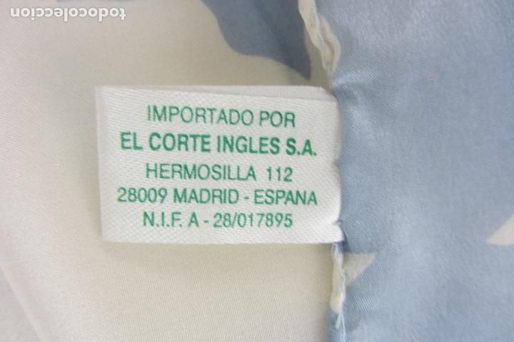 Vintage: Pa&ntilde;uelo de mujer 100% seda. El corte Ingl&eacute;s. - Foto 5