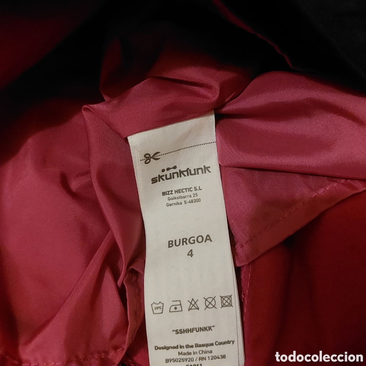 Vintage: Vestido Skunkfunk Burgoa talla L - Foto 8