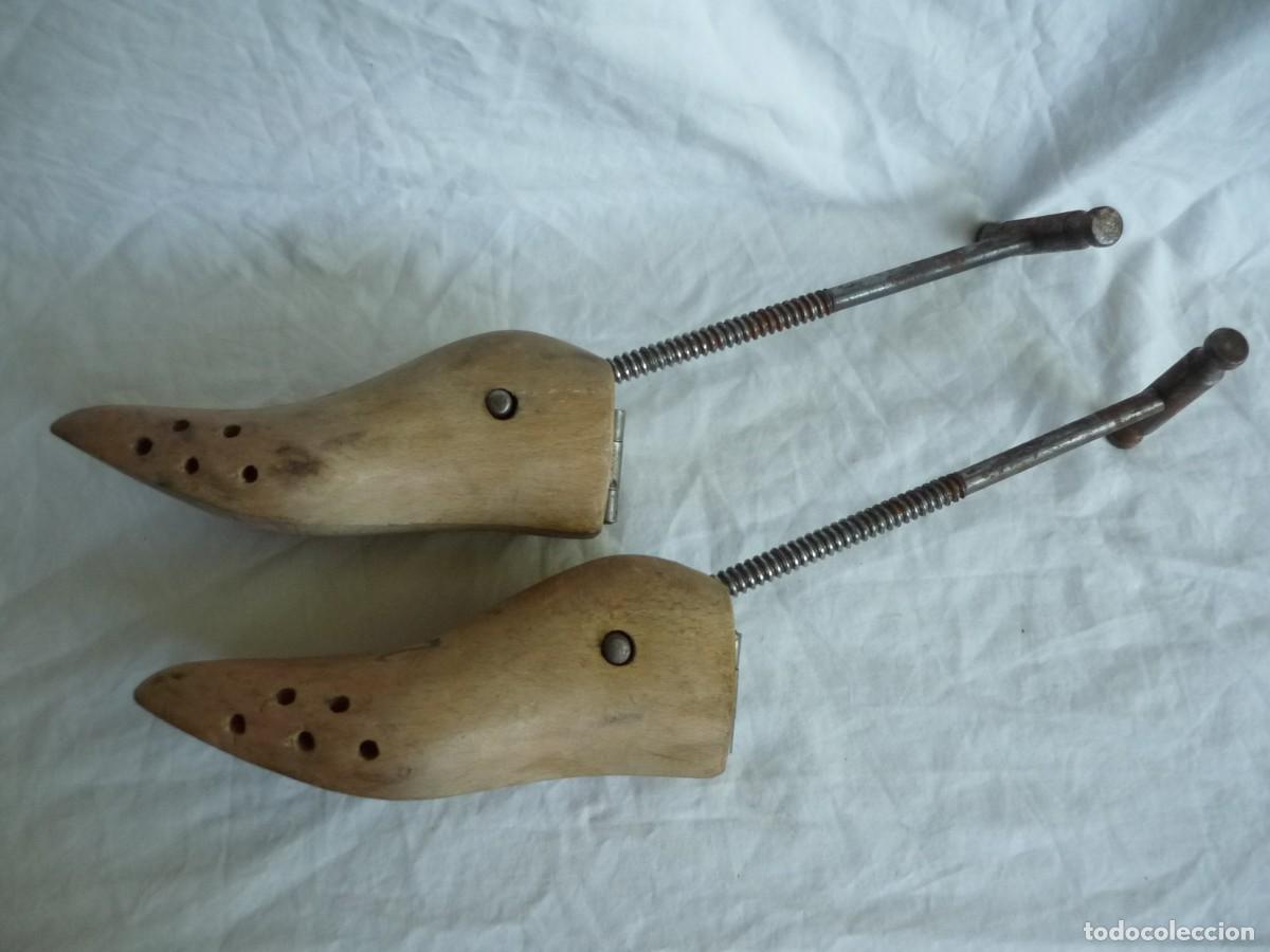 Vintage: Pareja de hormas de madera e hierro n&ordm; 22 - Foto 5