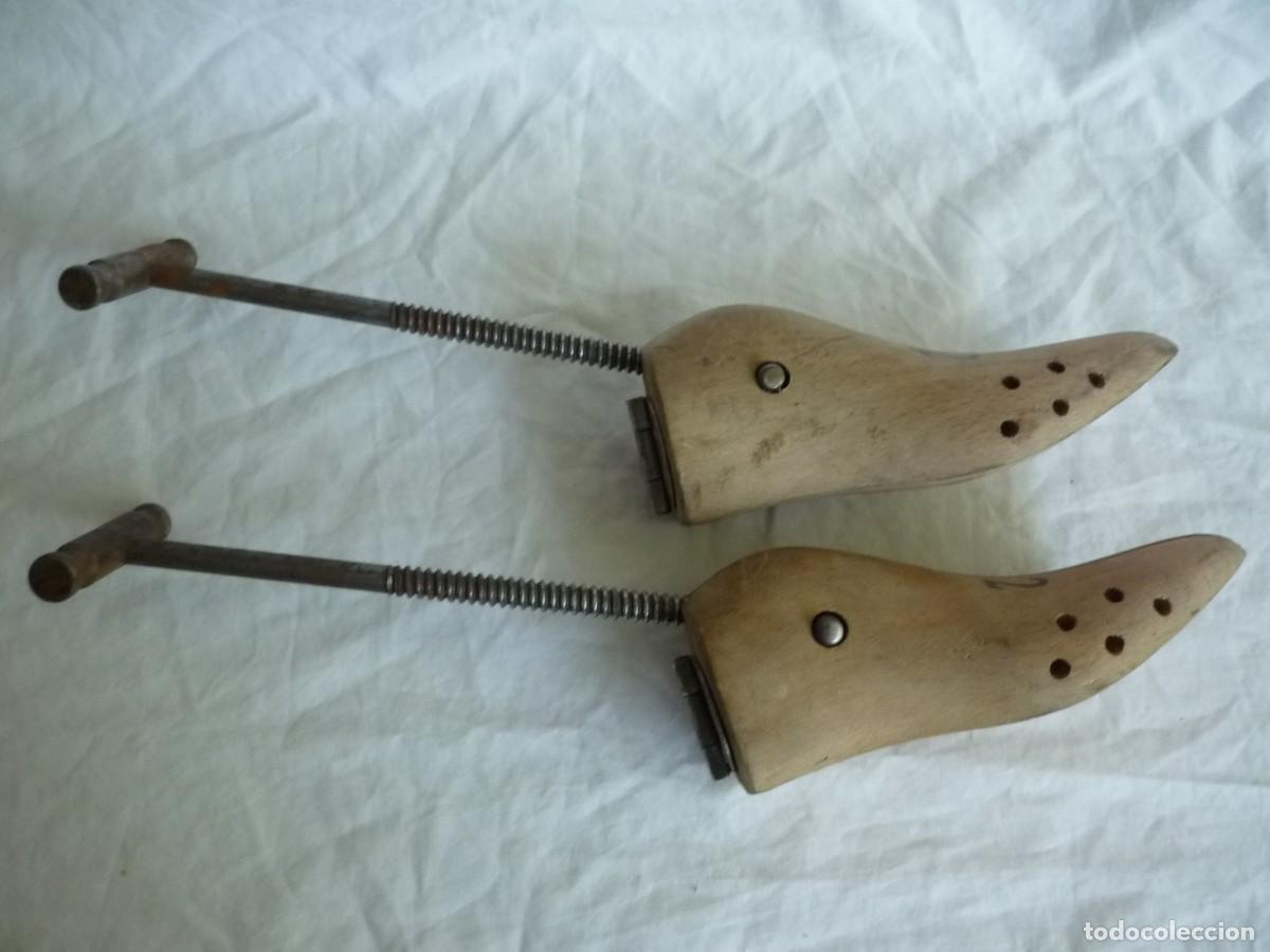 Vintage: Pareja de hormas de madera e hierro n&ordm; 22 - Foto 6