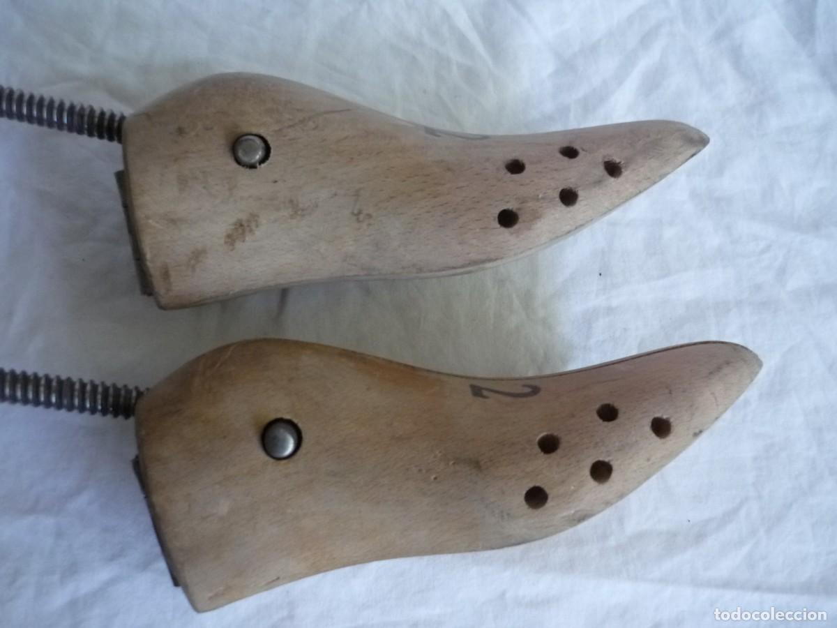 Vintage: Pareja de hormas de madera e hierro n&ordm; 22 - Foto 7