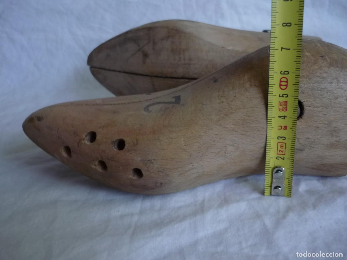Vintage: Pareja de hormas de madera e hierro n&ordm; 22 - Foto 12
