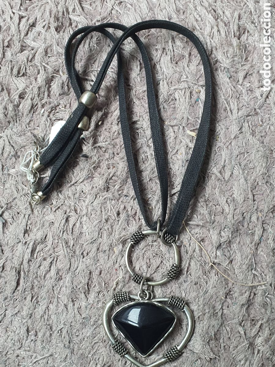 Vintage: ORIGINAL COLGANTE EN FORMA DE CORAZ&Oacute;N - Foto 3