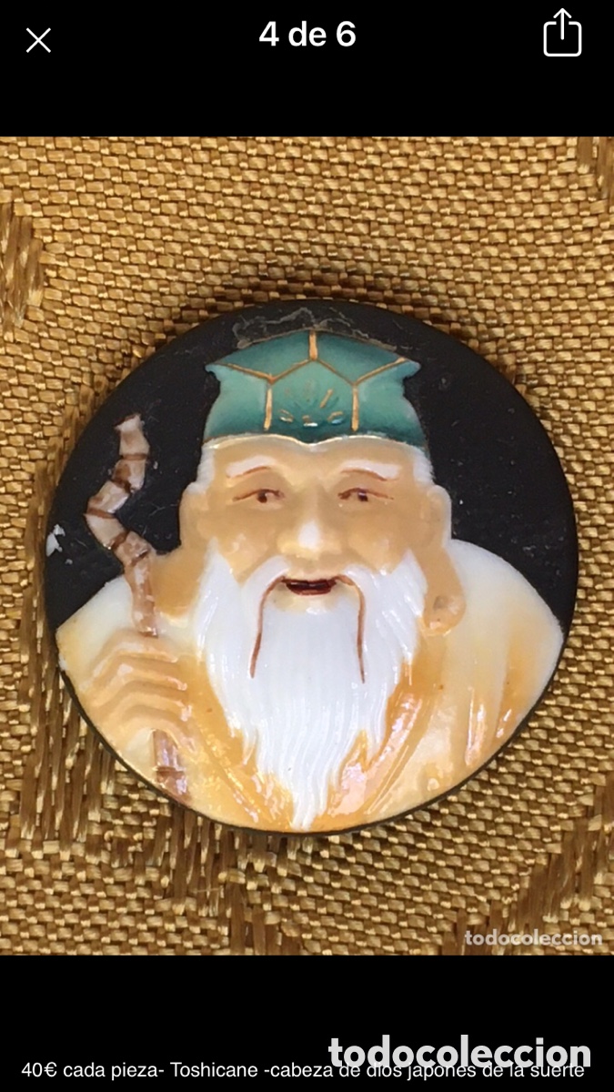 Vintage: 30&euro; cada pieza &mdash;-Toshicane , dios japon&eacute;s de la suerte - Foto 3