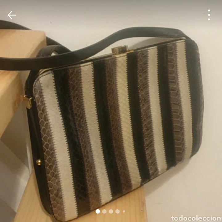 Vintage: BOLSO VINTAGE PIEL DE SERPIENTE - Foto 3