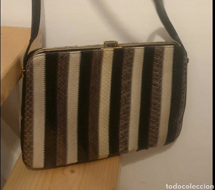 Vintage: BOLSO VINTAGE PIEL DE SERPIENTE - Foto 4