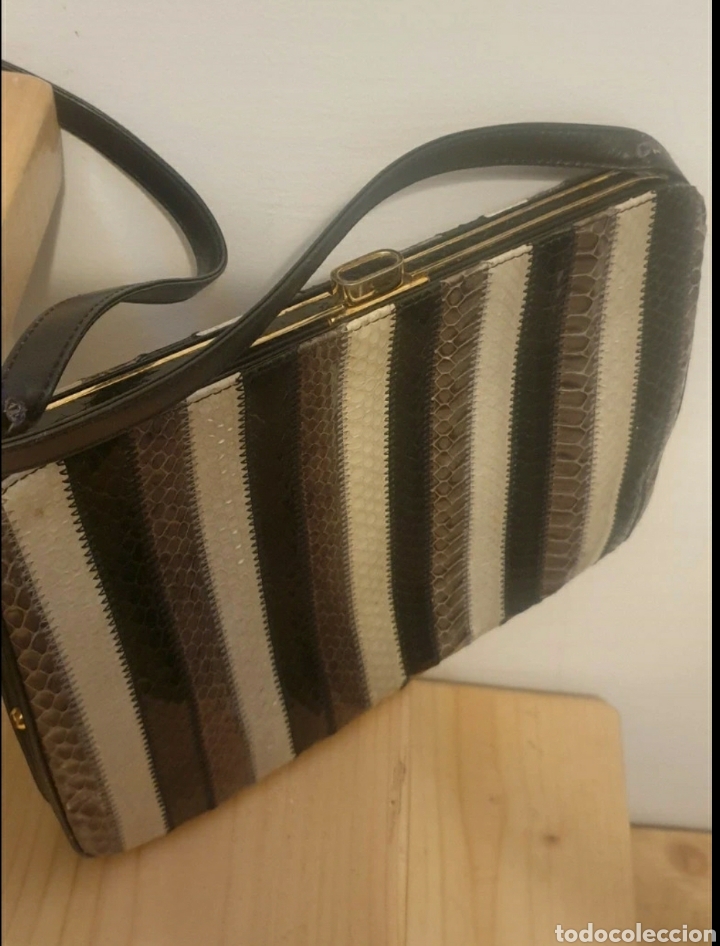 Vintage: BOLSO VINTAGE PIEL DE SERPIENTE - Foto 1
