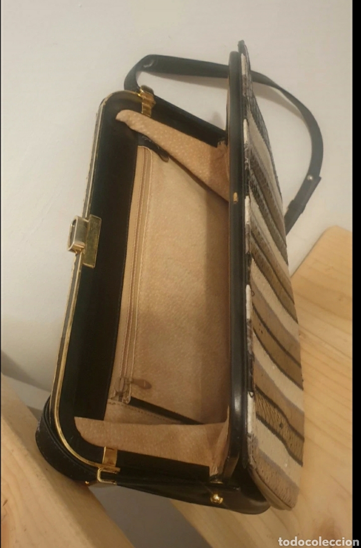 Vintage: BOLSO VINTAGE PIEL DE SERPIENTE - Foto 5