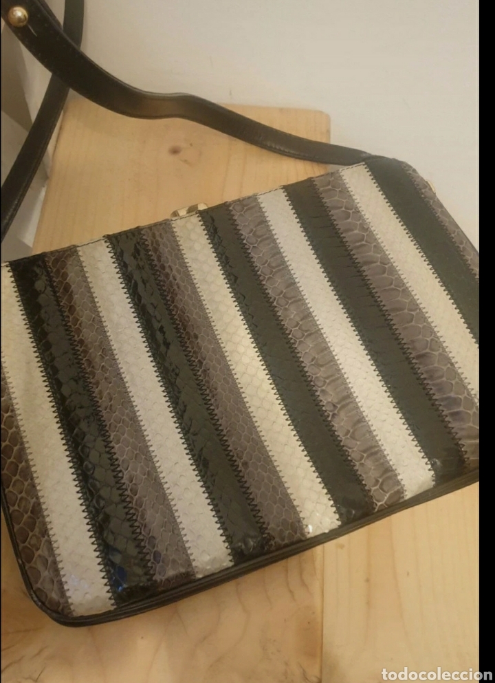 Vintage: BOLSO VINTAGE PIEL DE SERPIENTE - Foto 7