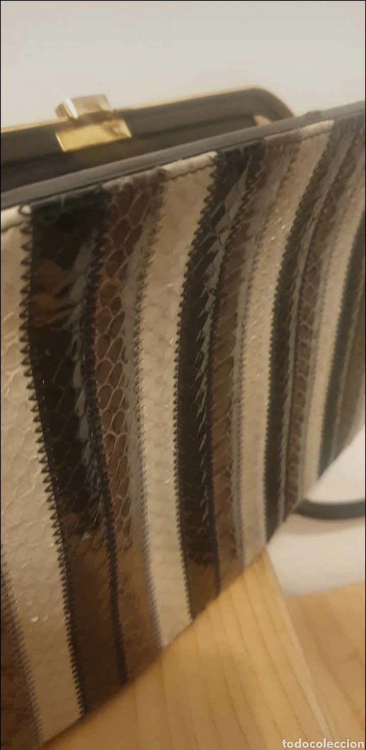 Vintage: BOLSO VINTAGE PIEL DE SERPIENTE - Foto 2