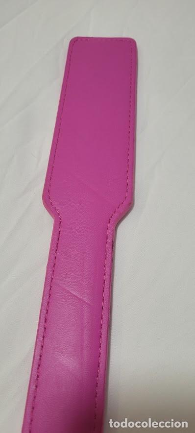 Vintage: Pala r&iacute;gida rosa 34 cms. - Foto 2