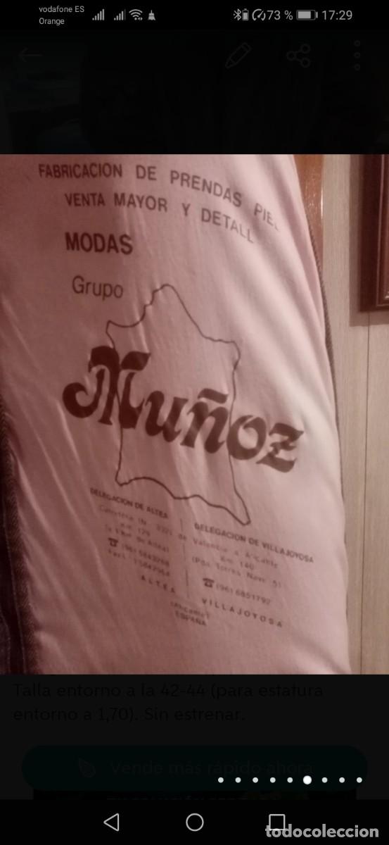 Vintage: Abrigo de vis&oacute;n nuevo sin estrenar - Foto 6