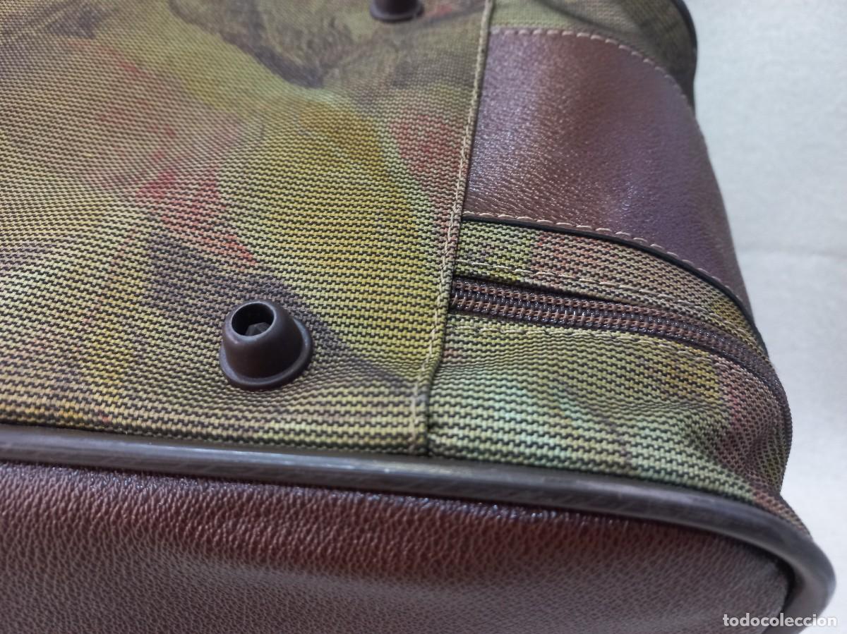 Vintage: MALETA-CAMUFLAJE &uml;PUMA&uml; marr&oacute;n caqui - Foto 10