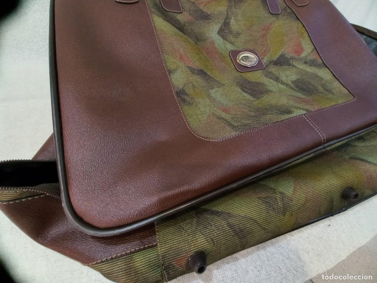 Vintage: MALETA-CAMUFLAJE &uml;PUMA&uml; marr&oacute;n caqui - Foto 11