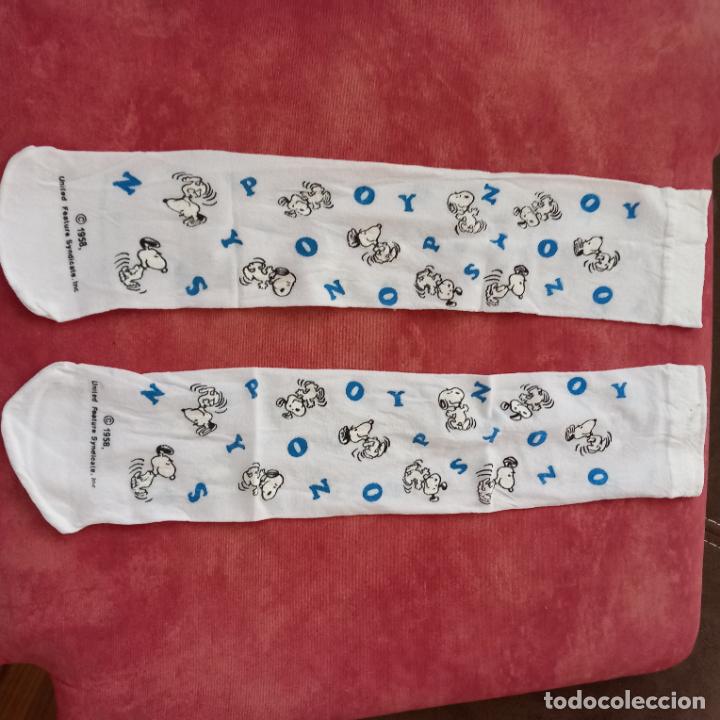 Vintage: Calcetines medias Snoopy ni&ntilde;a peanuts - Foto 2