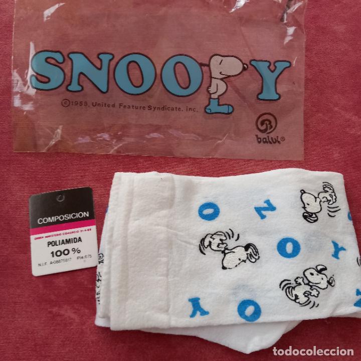 Vintage: Calcetines medias Snoopy ni&ntilde;a peanuts - Foto 1