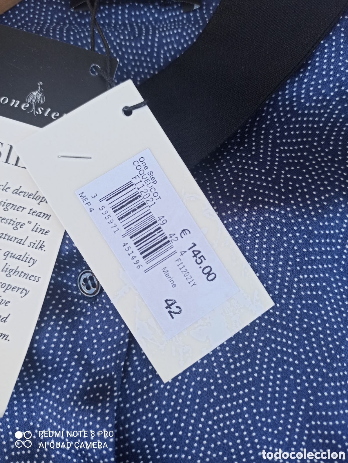 Vintage: Blusa 100% seda, sin estrenar - Foto 11
