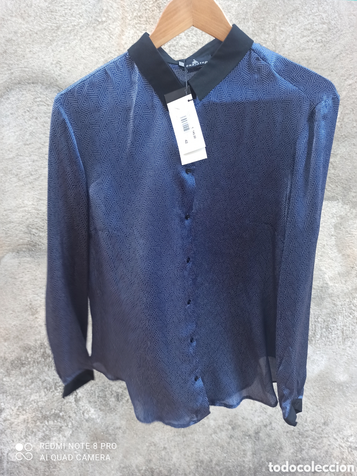 Vintage: Blusa 100% seda, sin estrenar - Foto 13