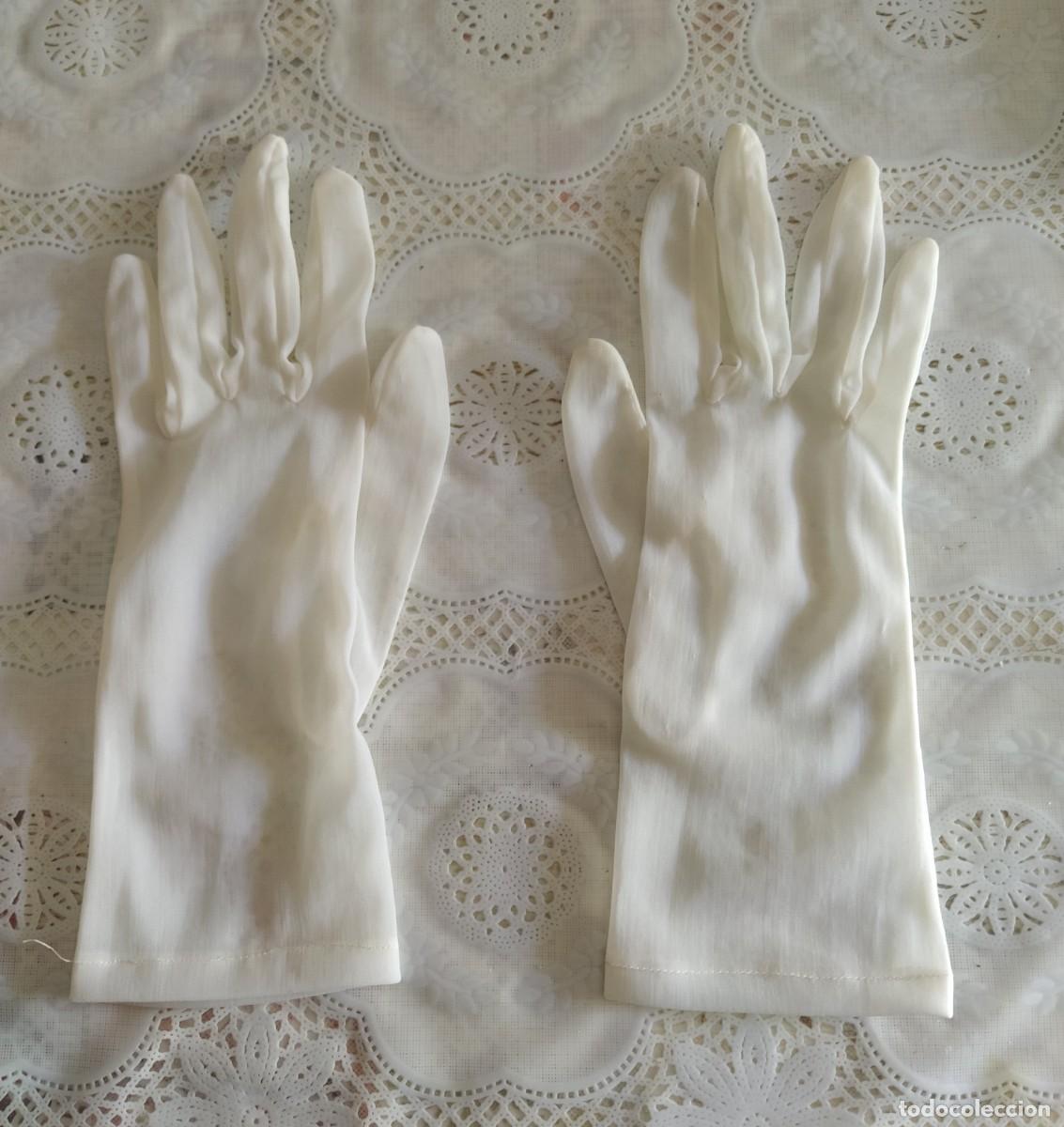 Vintage: Guantes vintage comuni&oacute;n boda - Foto 2