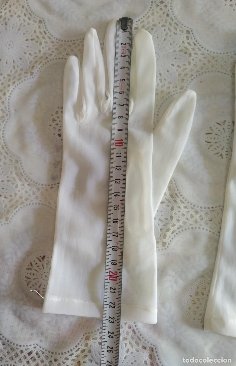 Vintage: Guantes vintage comuni&oacute;n boda - Foto 5