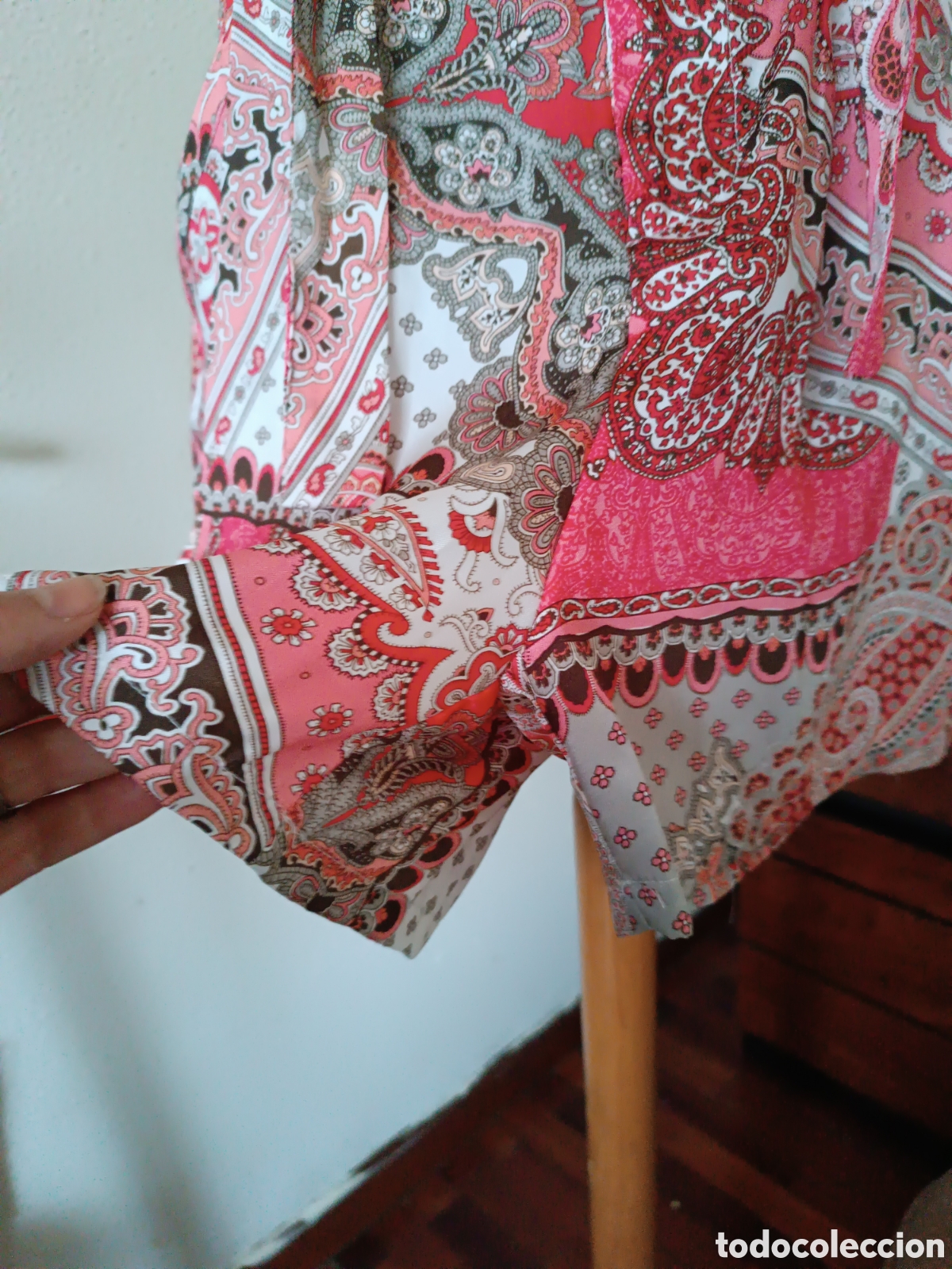 Vintage: Falda pantal&oacute;n estampada - Foto 2