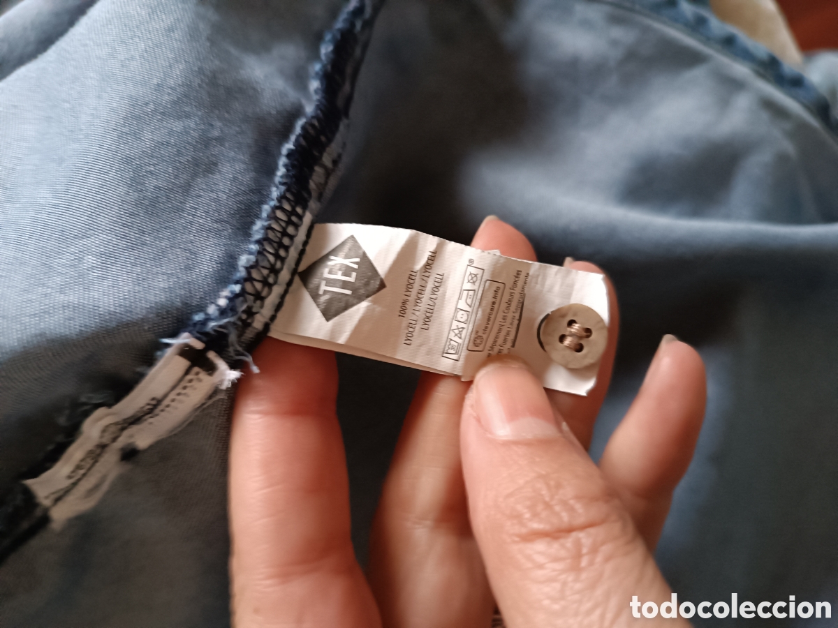 Vintage: Vestido vaquero con cintur&oacute;n - Foto 9