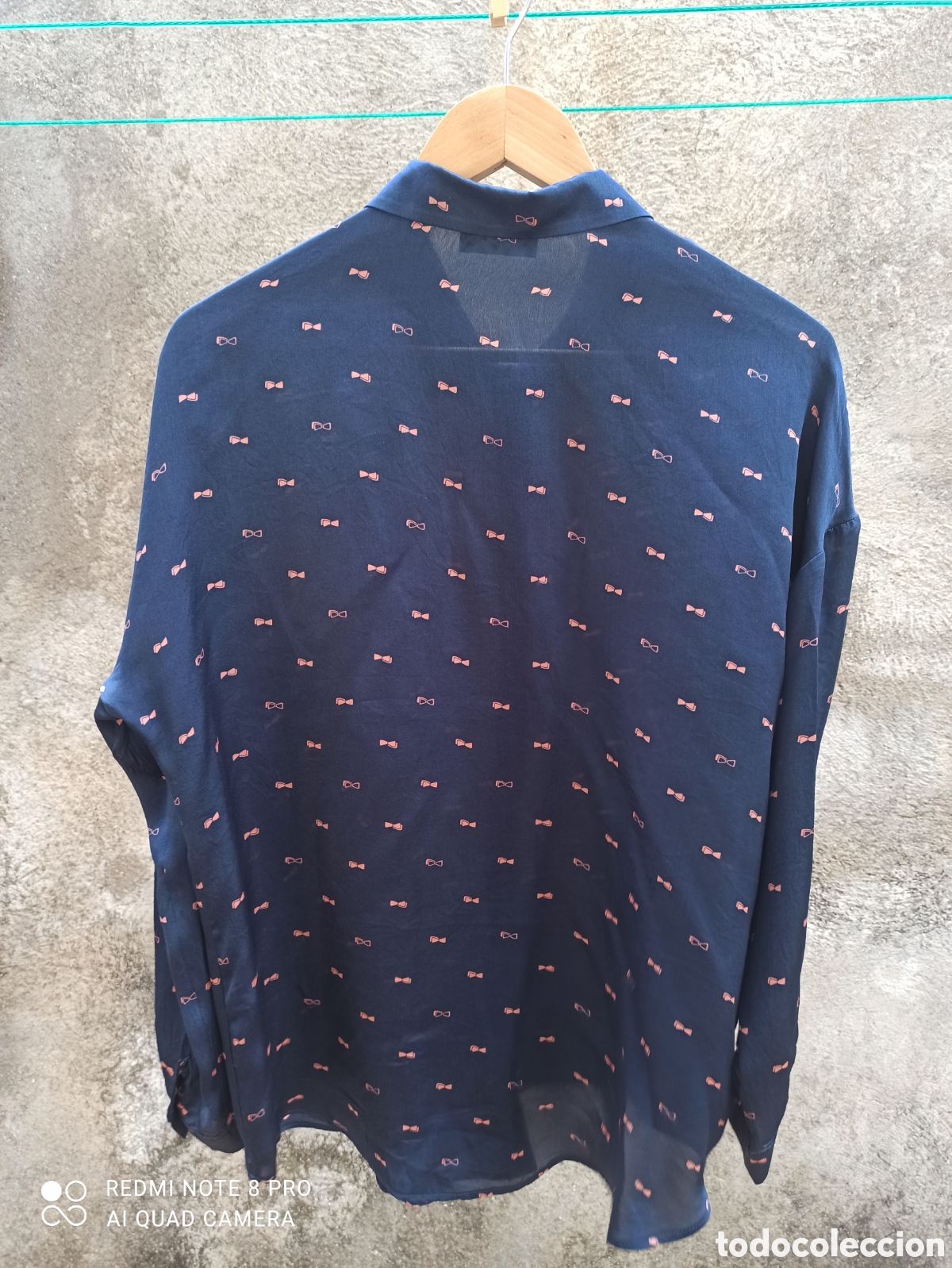 Vintage: Camisa 100% seda - Foto 6