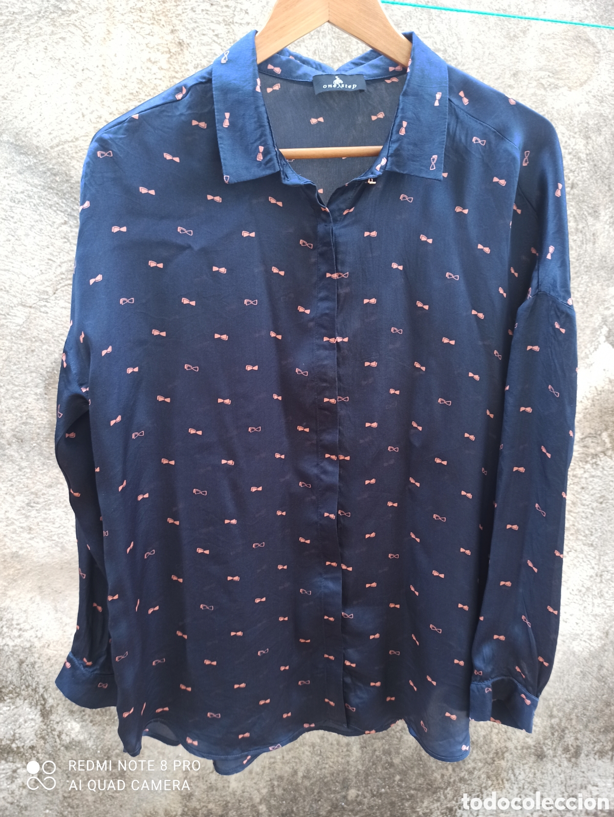 Vintage: Camisa 100% seda - Foto 8