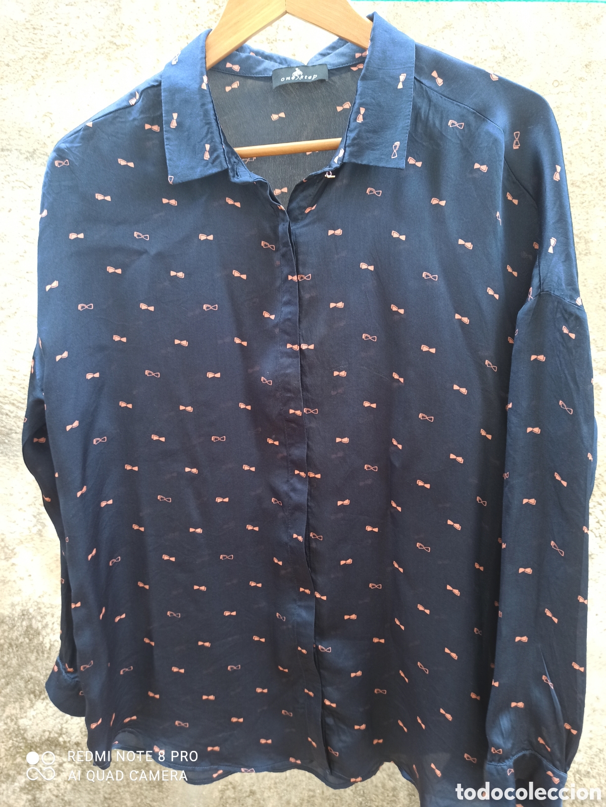 Vintage: Camisa 100% seda - Foto 9