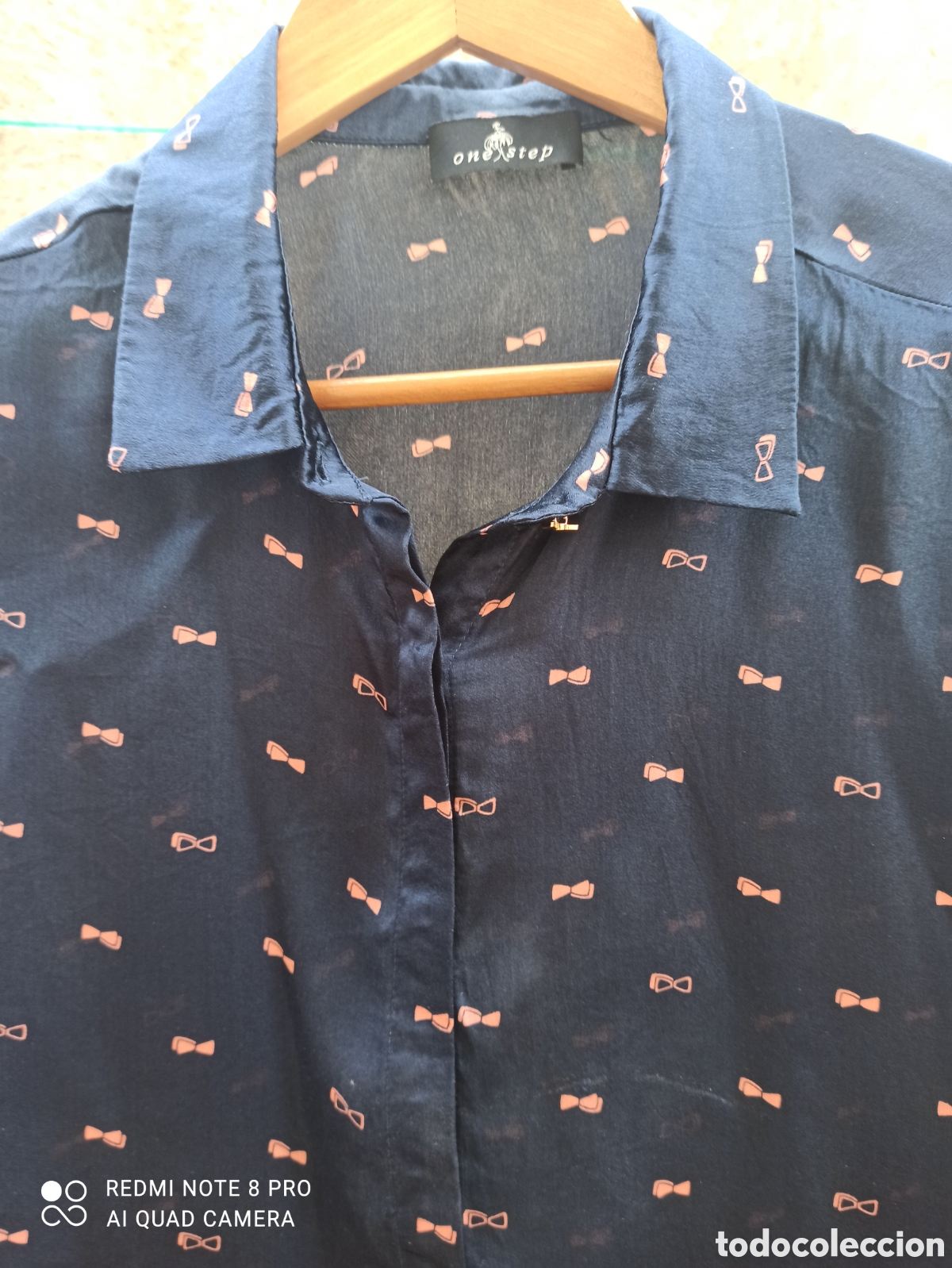 Vintage: Camisa 100% seda - Foto 10