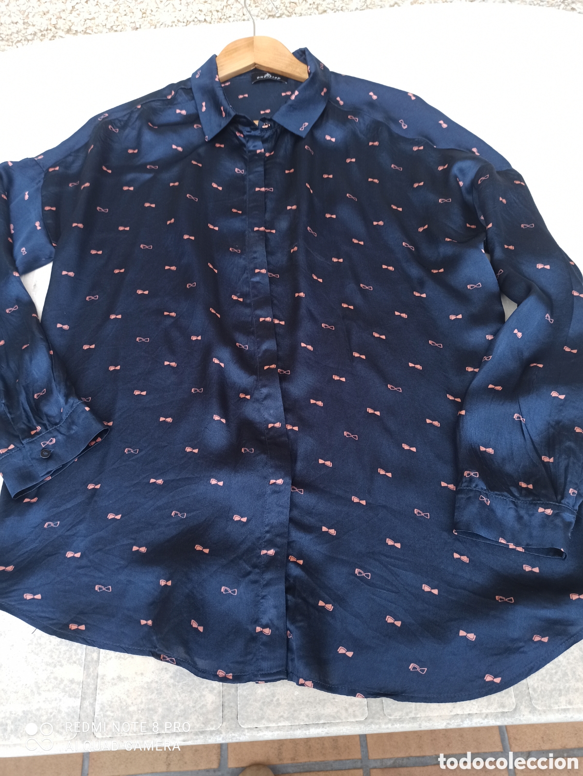 Vintage: Camisa 100% seda - Foto 13