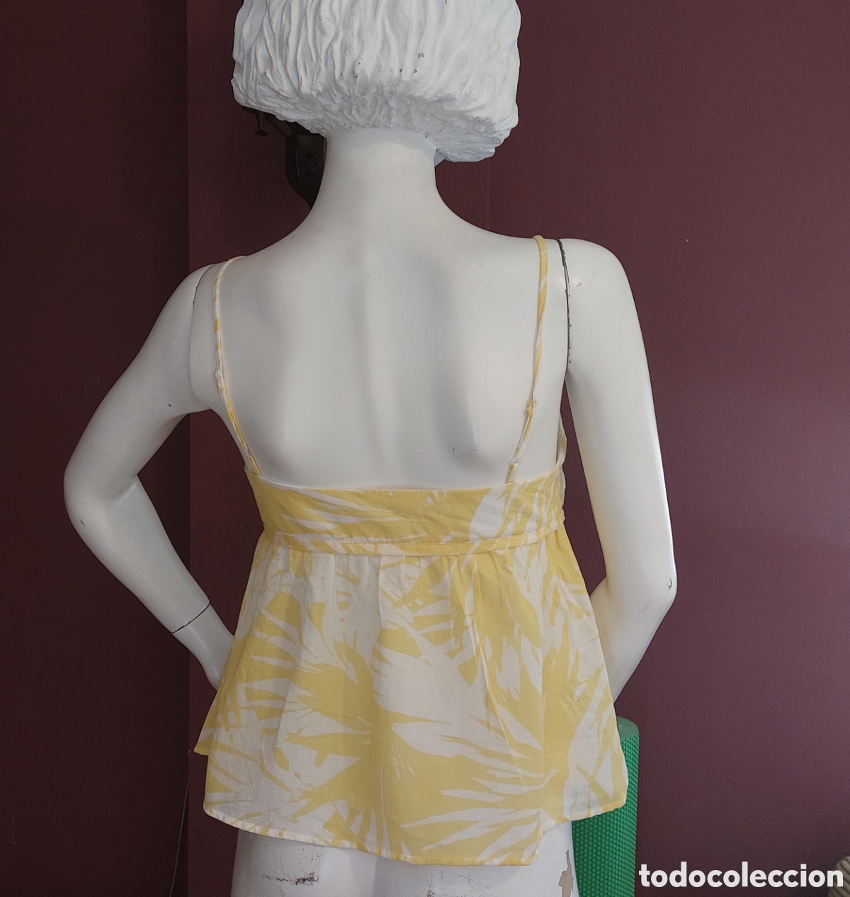 Vintage: Camiseta verano Mango talla M - Foto 4