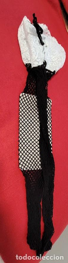 Vintage: Medias de red ancha negra - Foto 2