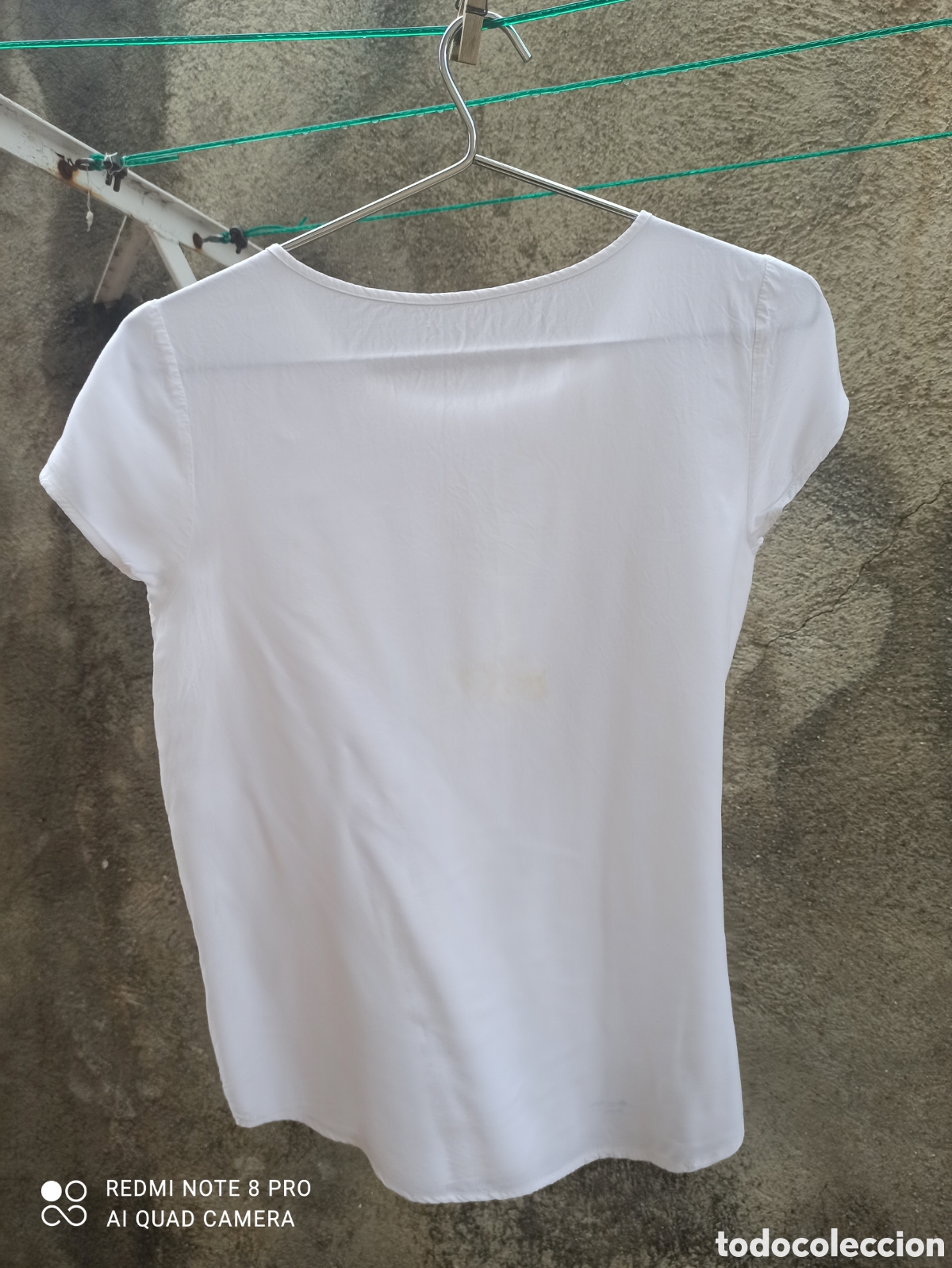 Vintage: Blusa / camiseta de tejido - Foto 4
