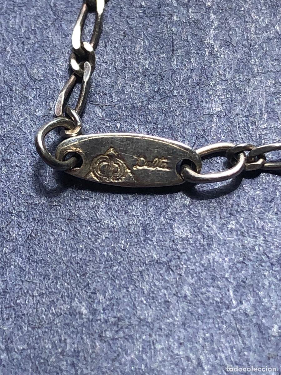Vintage: SUJETA CORBATA PASADOR PLATA - Foto 4