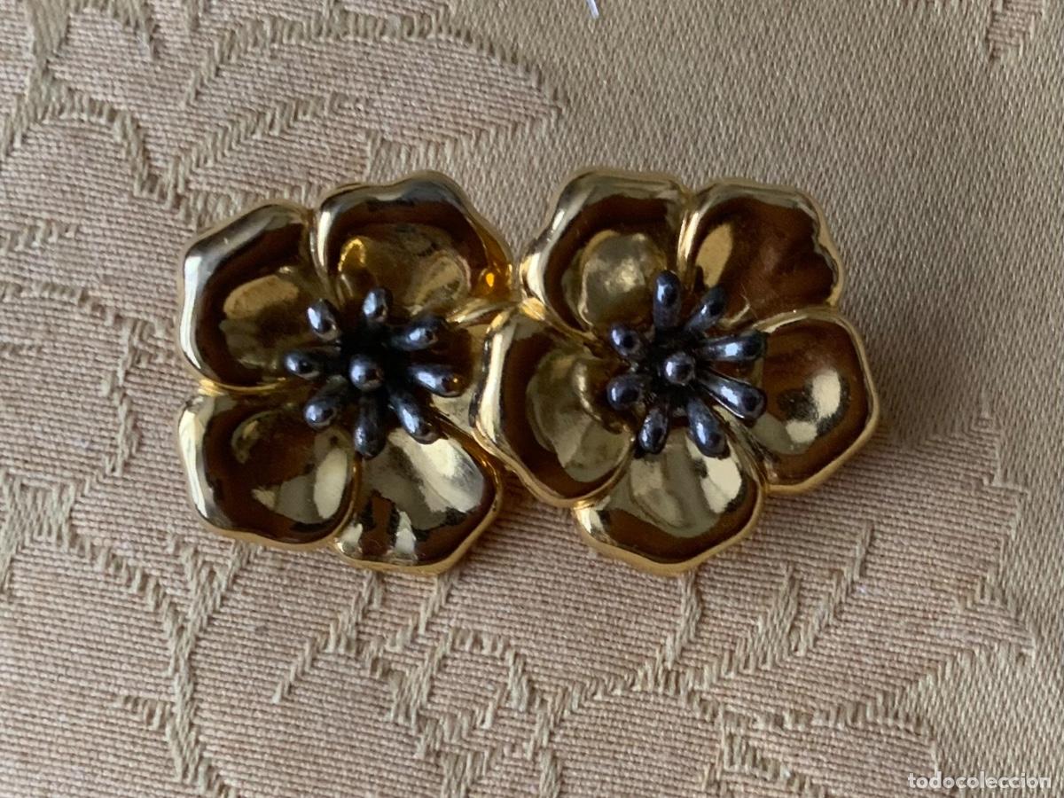 Vintage: PENDIENTES FLOR A&Ntilde;OS 70 - Foto 2