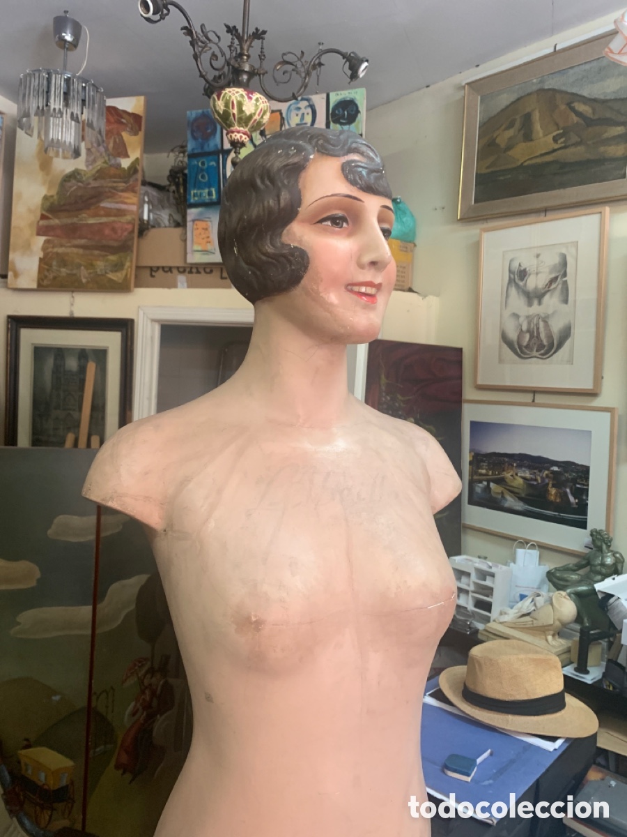 Vintage: Maniqu&iacute; franc&eacute;s a&ntilde;os 20 - Foto 1