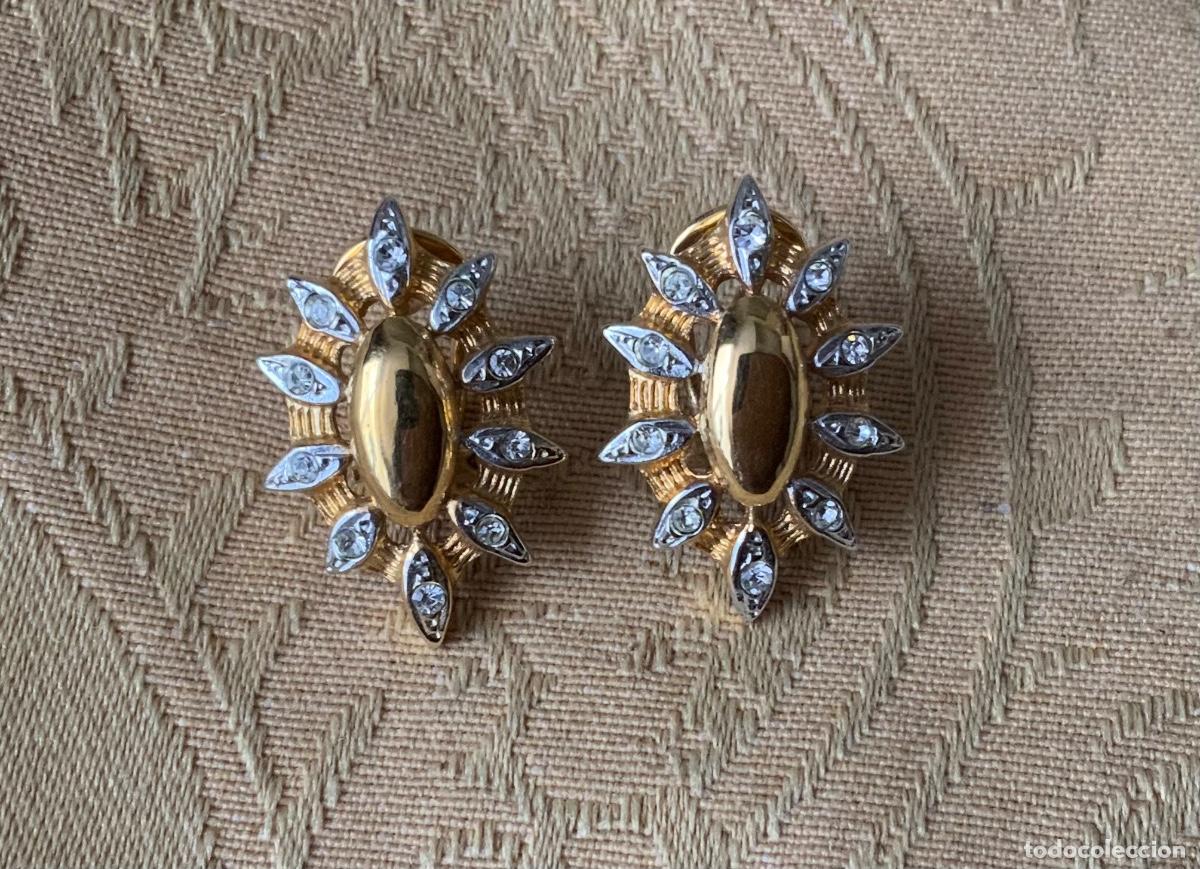 Vintage: PENDIENTES VINTAGE SOL - Foto 1