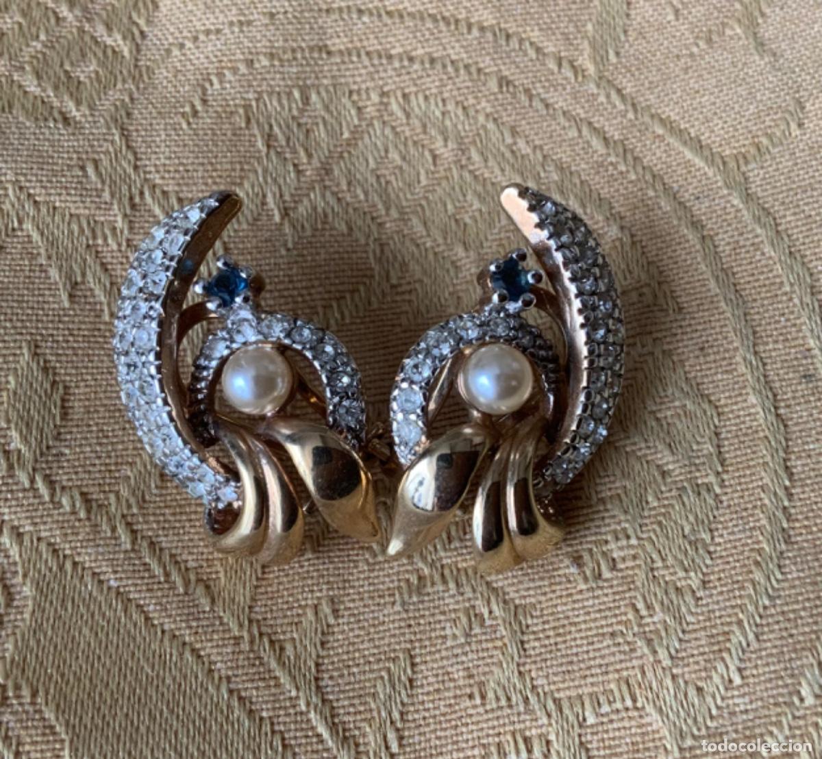 Vintage: PENDIENTES VINTAGE DE PEDRER&Iacute;A - Foto 3
