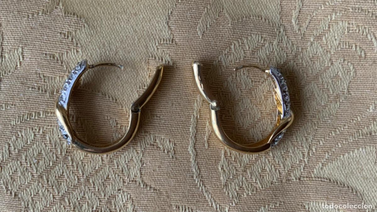 Vintage: PENDIENTES VINTAGE ARO OVAL - Foto 6