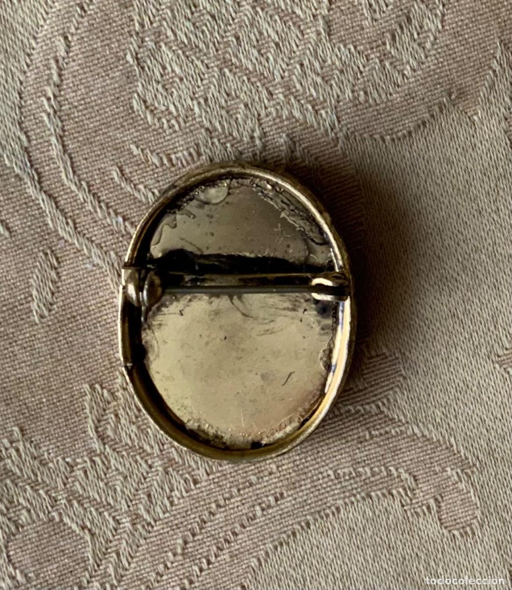 Vintage: BROCHE CAMAFEO, LAT&Oacute;N - Foto 5