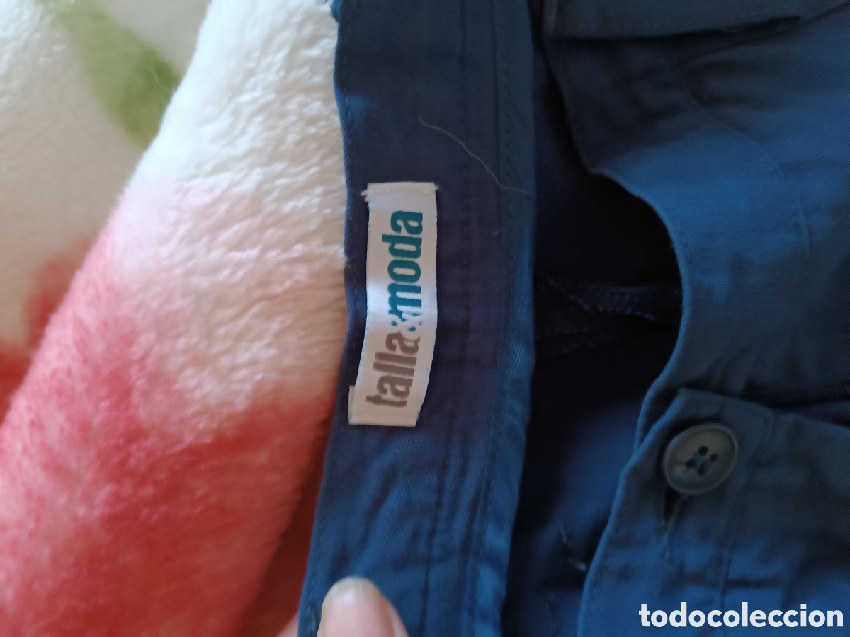 Vintage: Pantal&oacute;n azul - Foto 6