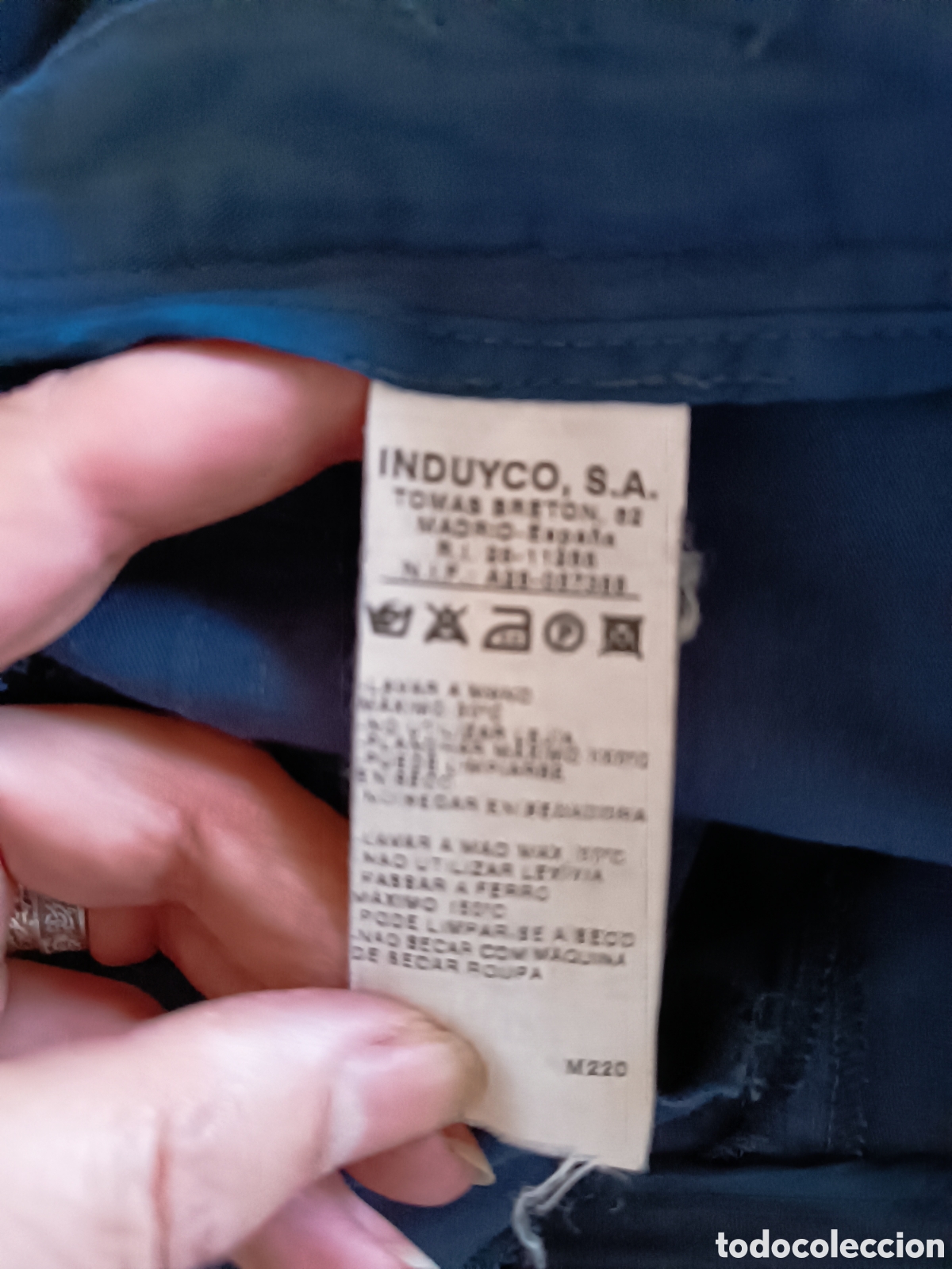 Vintage: Pantal&oacute;n azul - Foto 7