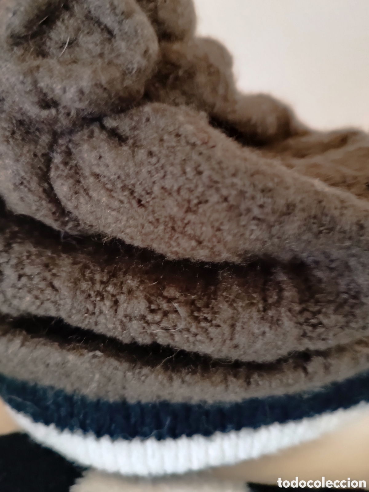 Vintage: Gorro y bufanda bicolor - Foto 4
