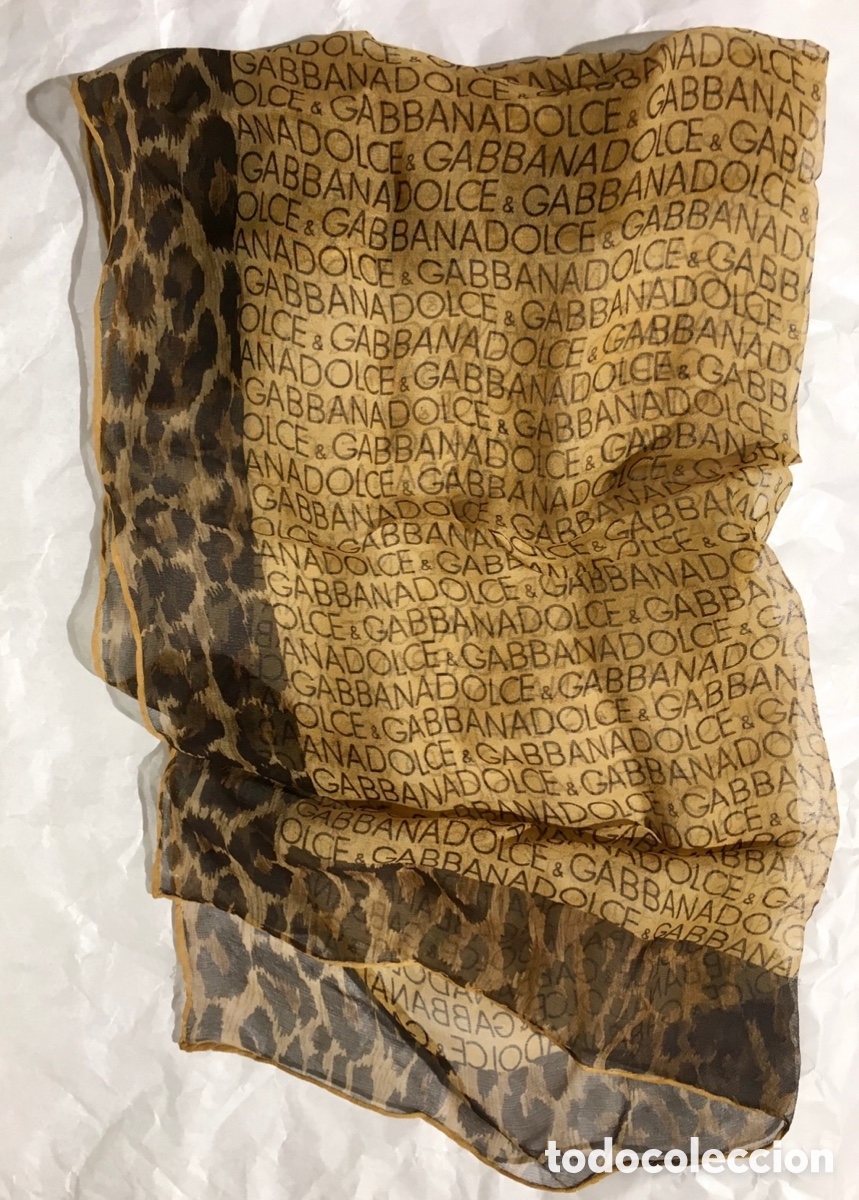 Vintage: Pa&ntilde;uelo. Dolce GABANNA. Seda. - Foto 1