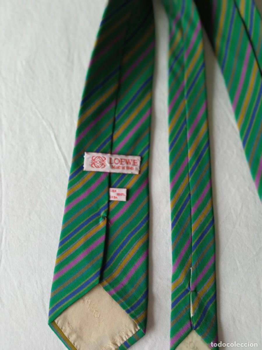 Vintage: Corbata vintage de seda. Loewe - Foto 2