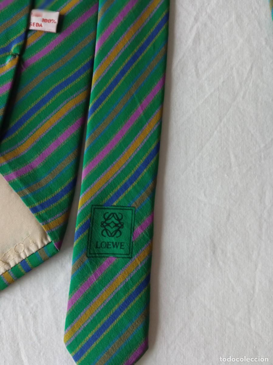 Vintage: Corbata vintage de seda. Loewe - Foto 3