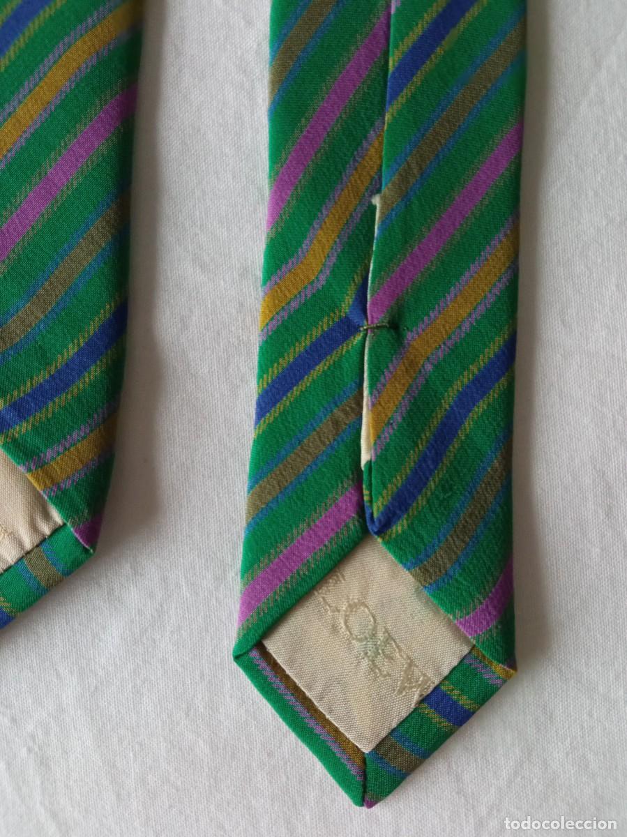 Vintage: Corbata vintage de seda. Loewe - Foto 4