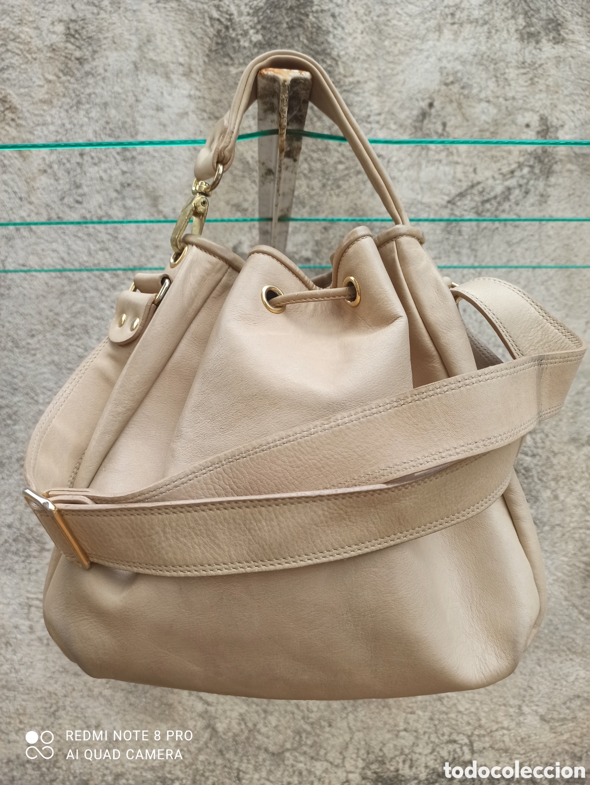 Vintage: Bolso de excelente piel - Foto 5